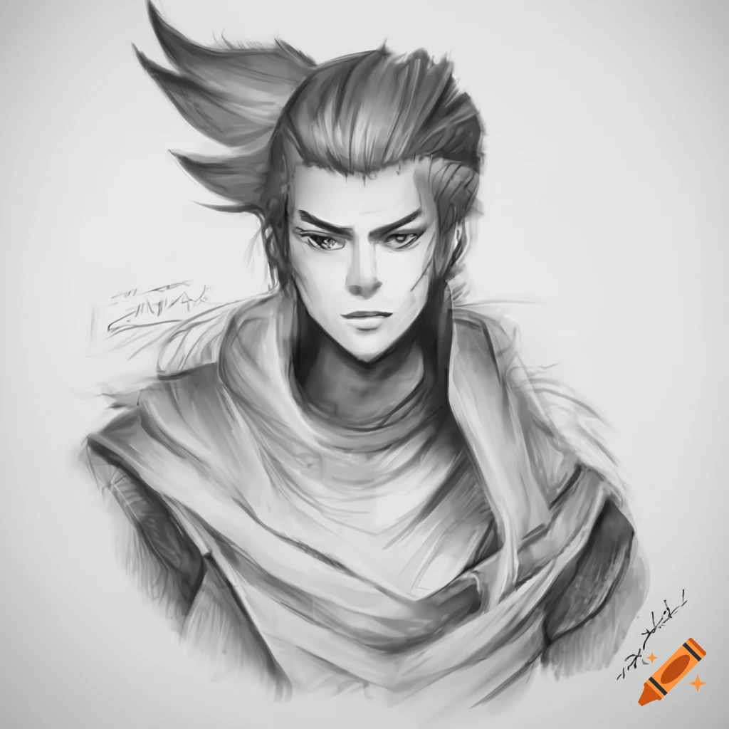 Yasuo Character From League Of Legends On Craiyon