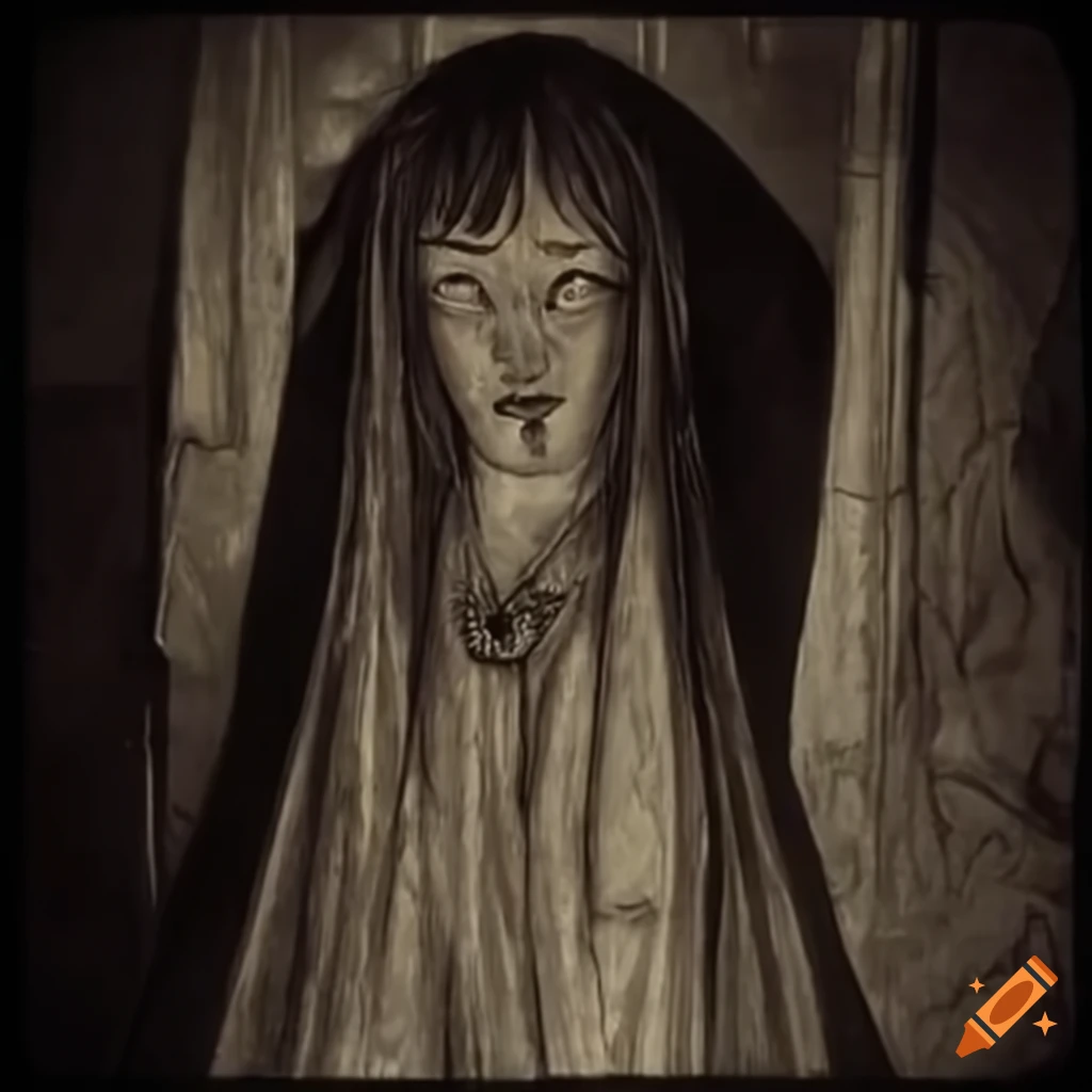 Illustration Of La Llorona The Weeping Woman From Urban Legend On Craiyon