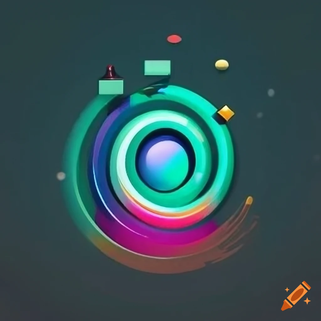 Captivating logo for TheUnknownGrinder self-improvement influencer channel with mystery and adventure vibes