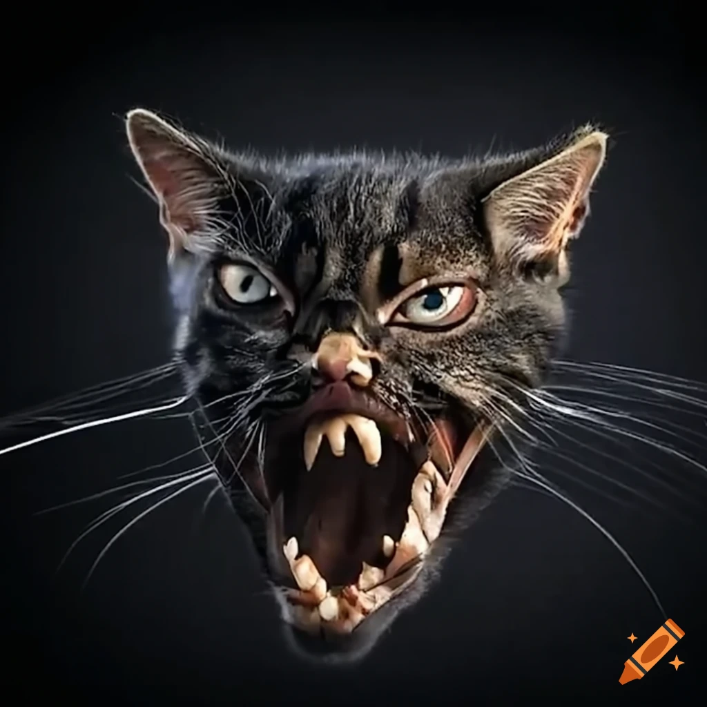 Superior angry kittens on Craiyon