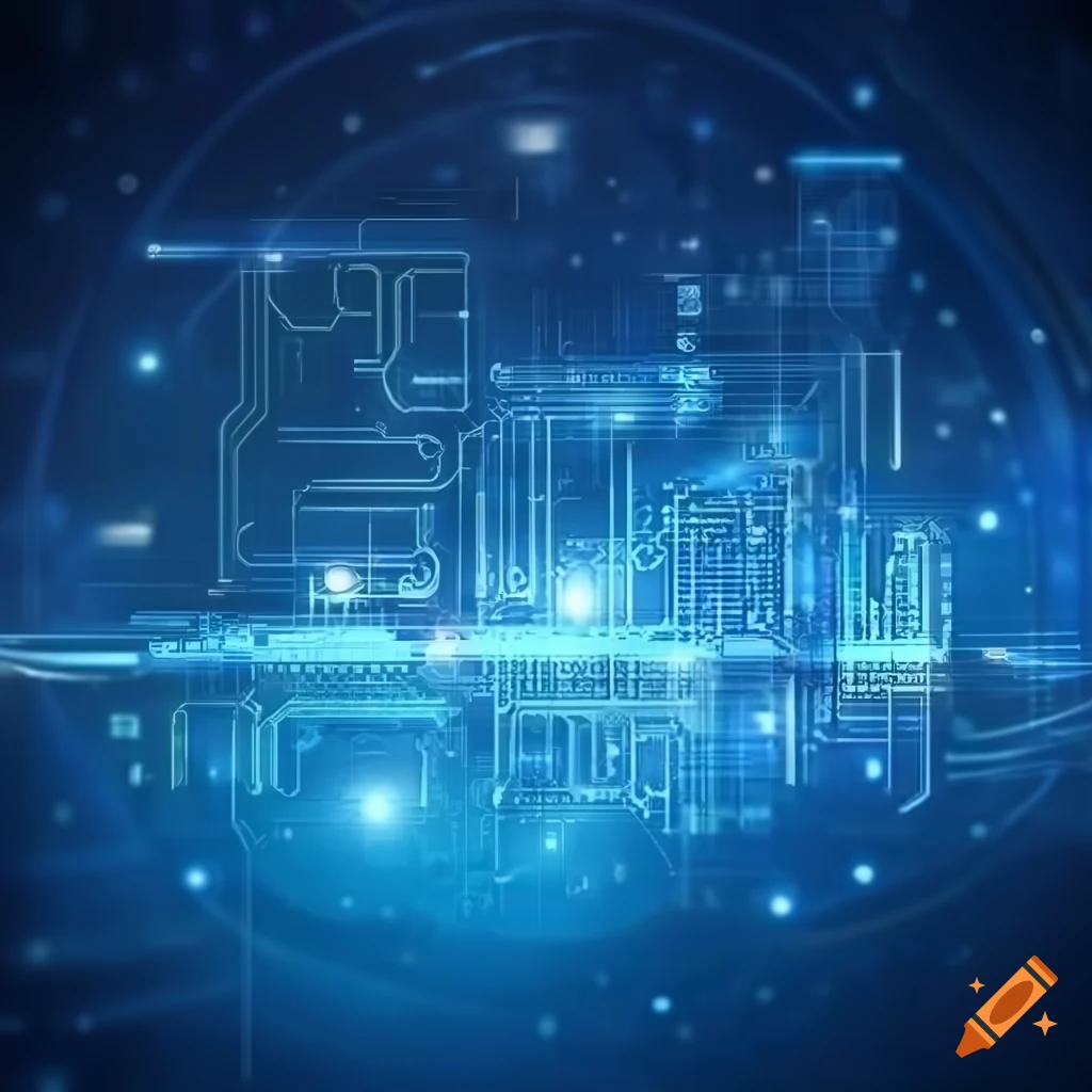 LinkedIn background with software, mechatronic systems, AI, and ...