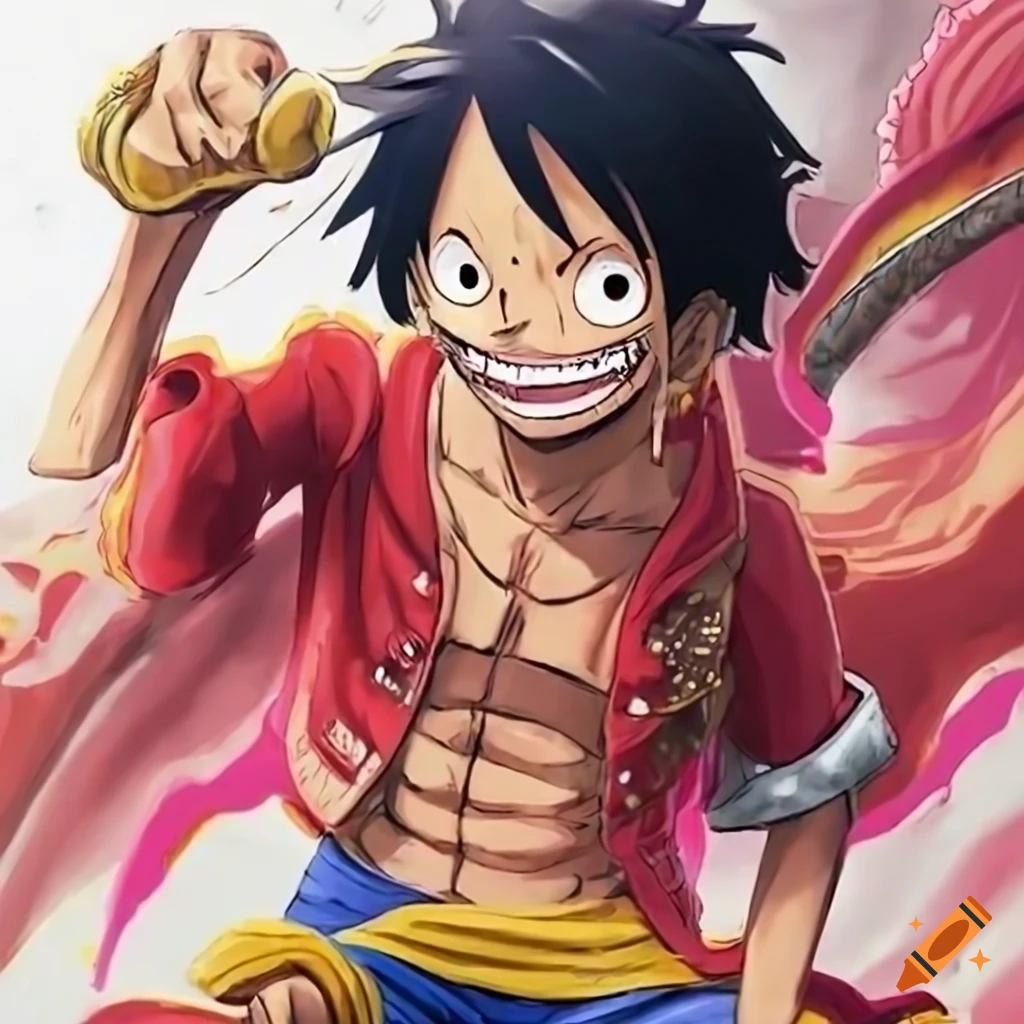 Luffy Copy Luffy on Craiyon