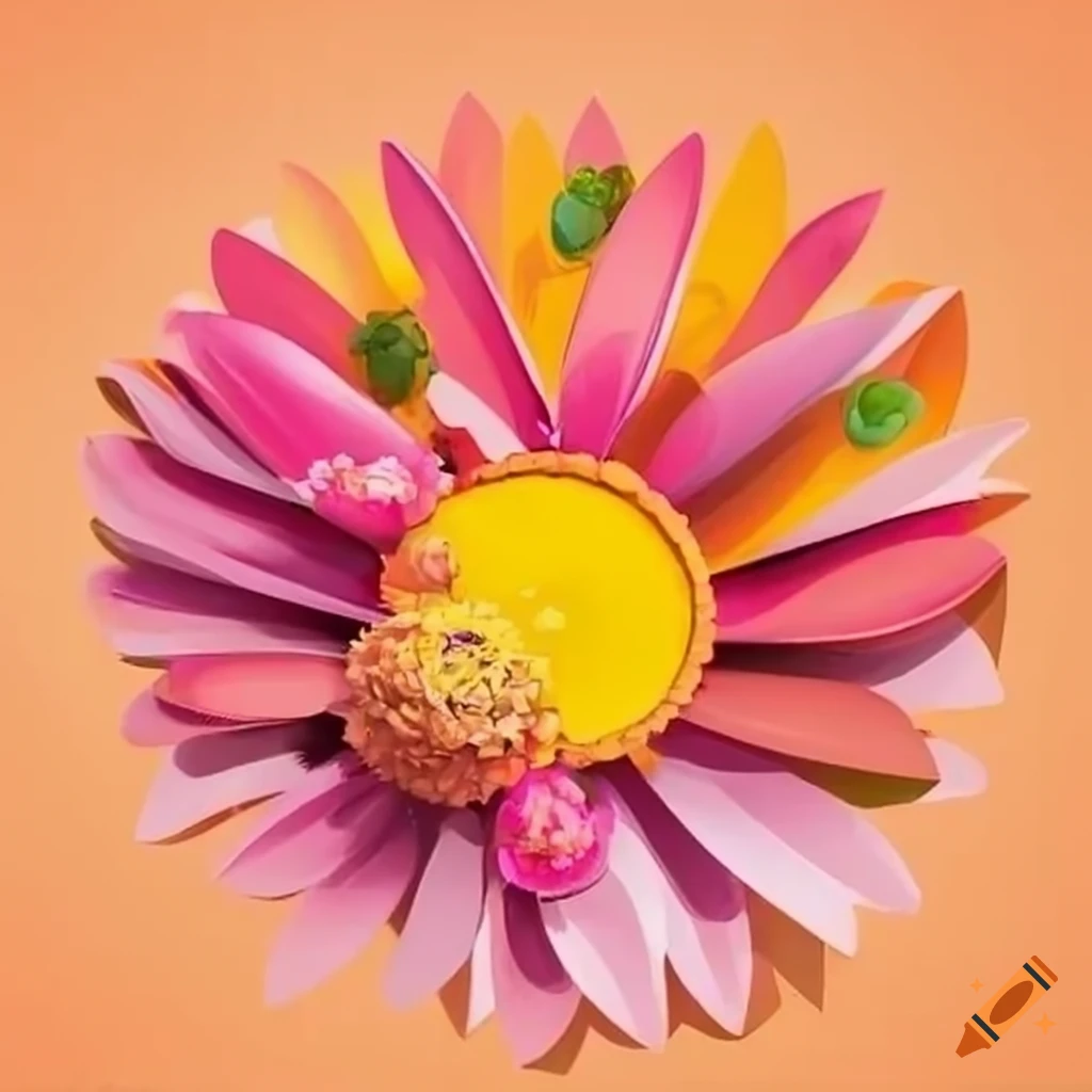 Vibrant summer scene filled with love and joy