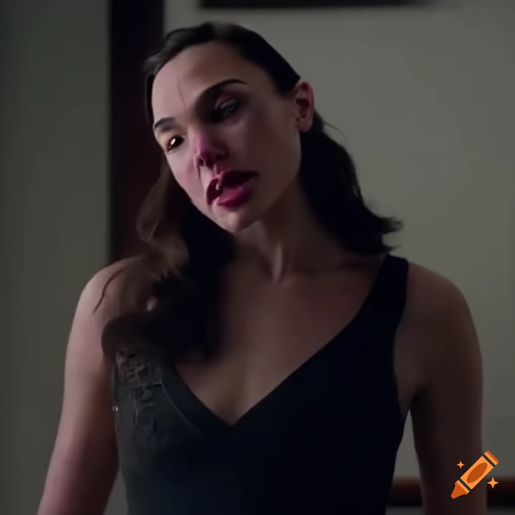 Gal Gadot In A Bruised And Dizzy Martial Arts Fighter Scene On Craiyon