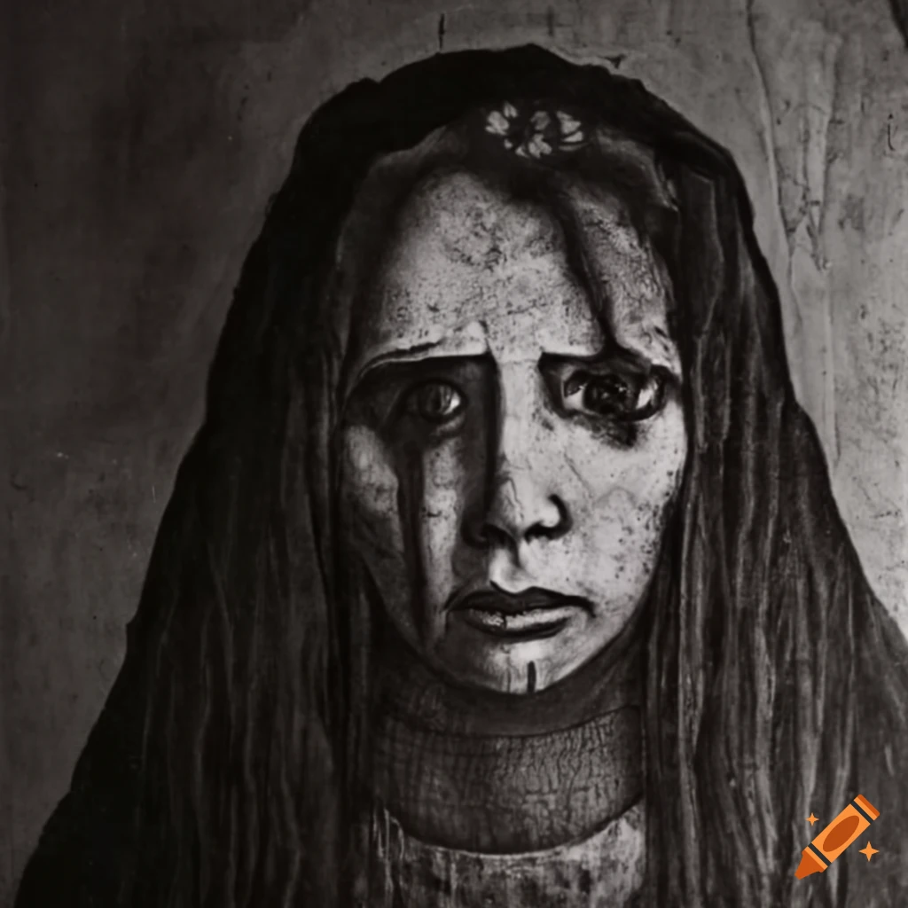 Illustration Of La Llorona The Weeping Woman From Urban Legend On Craiyon