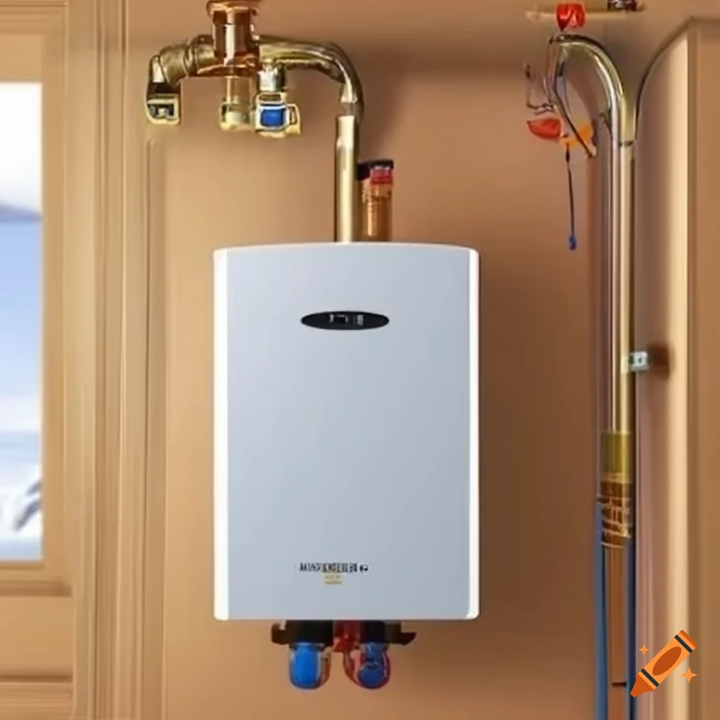 Electric tankless water heater for house