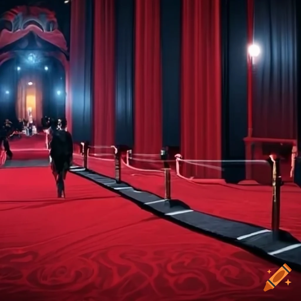 Red carpet with text 'dreams come true' on Craiyon