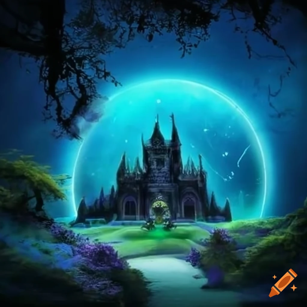 Magical fantasy white plains on Craiyon