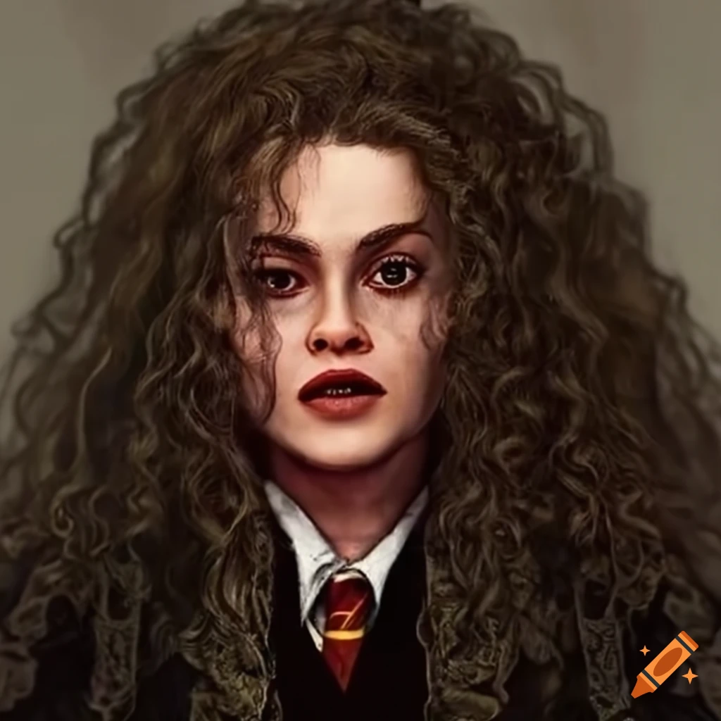 Artwork of harry potter and bellatrix lestrange swapping lives on Craiyon