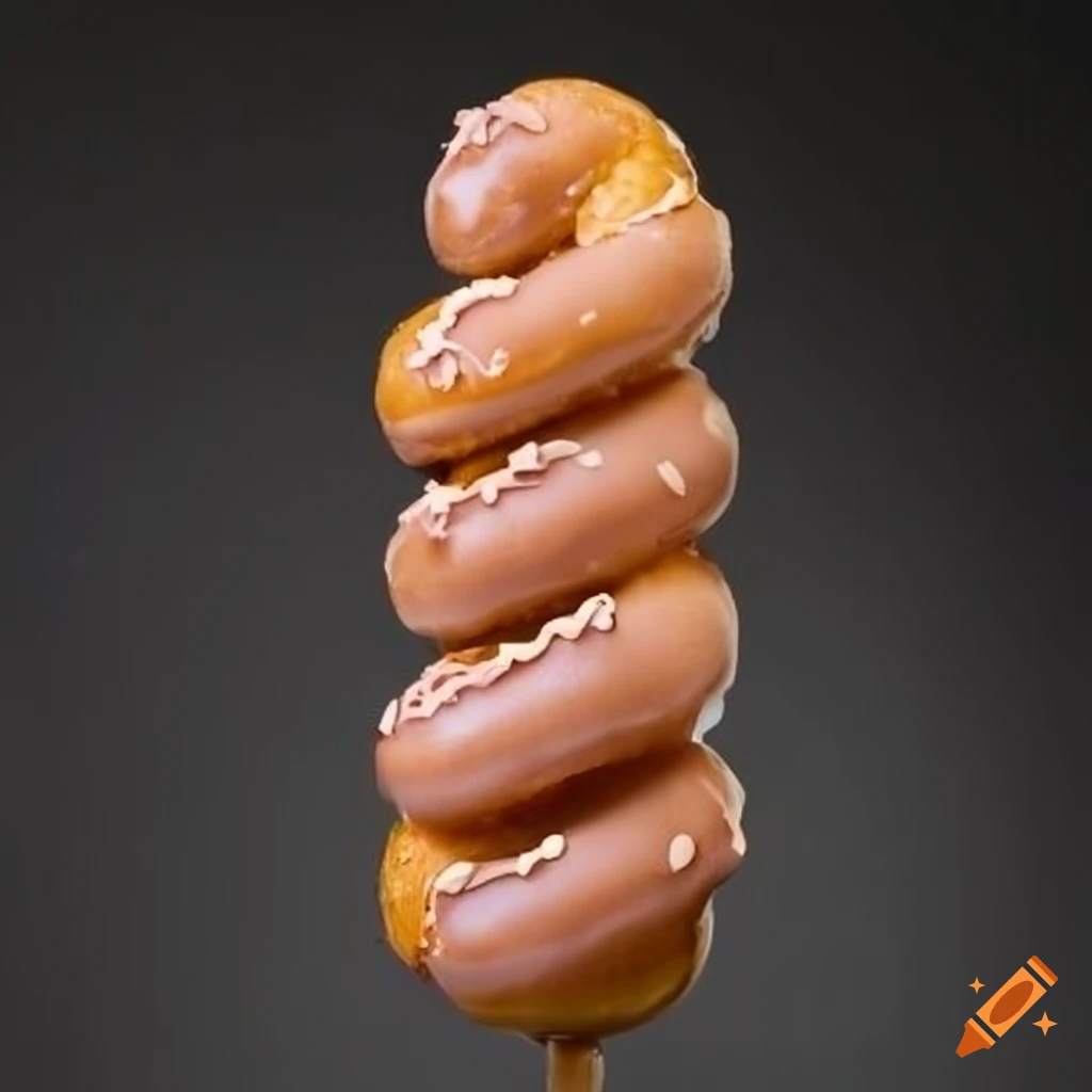 Delicious donut-eclair hybrid dessert
