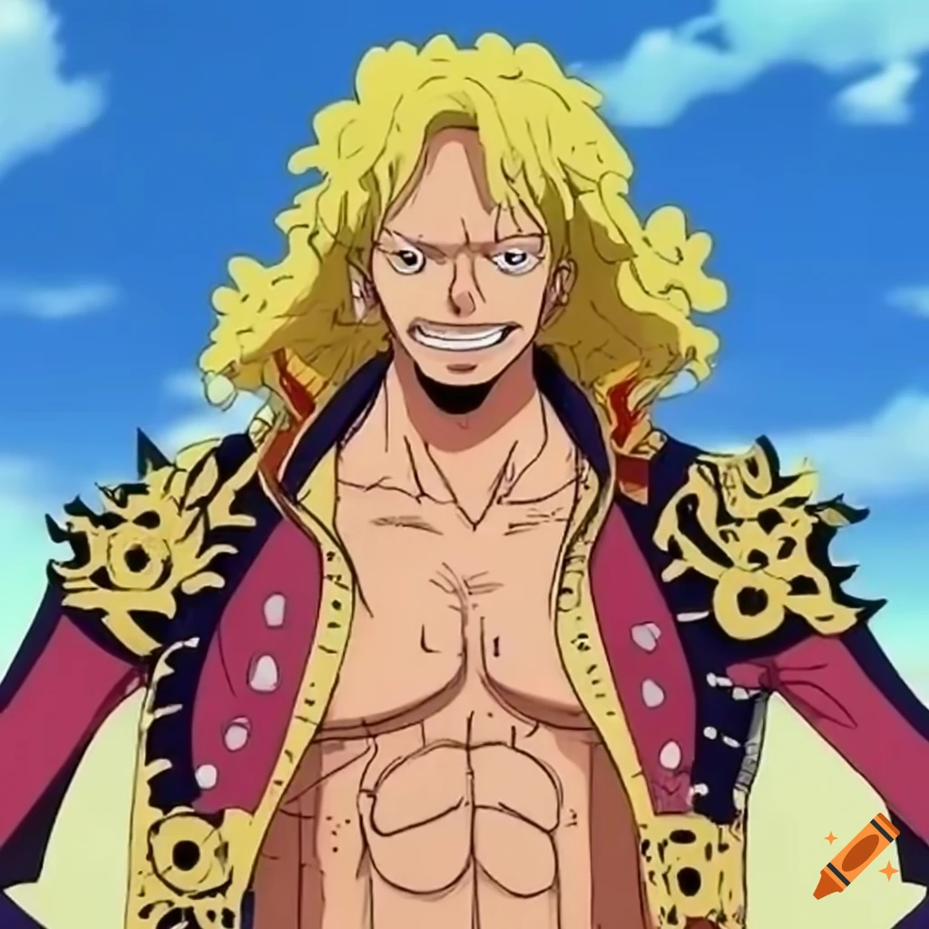 Thomas gottschalk in one piece anime on craiyon