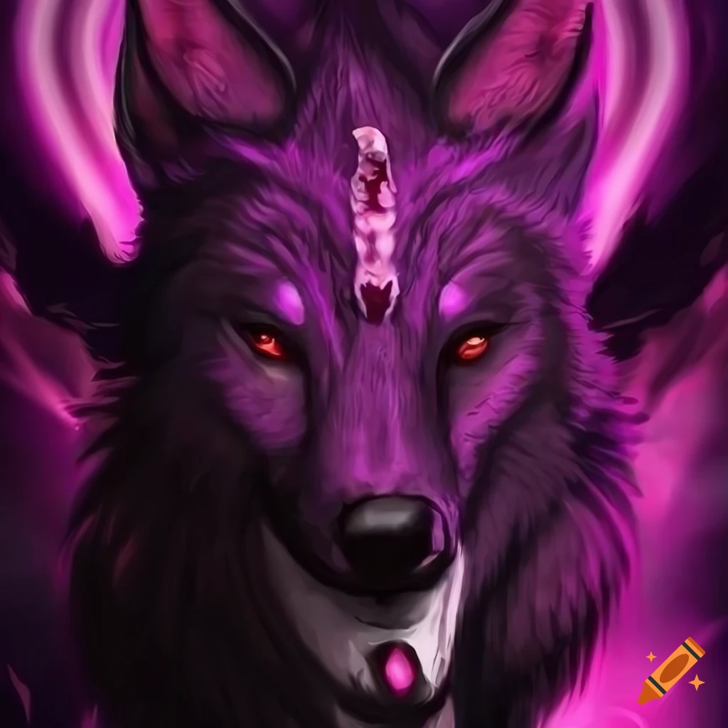 Mjk53 gaming avatar with dragons, wolves, and Native American elements