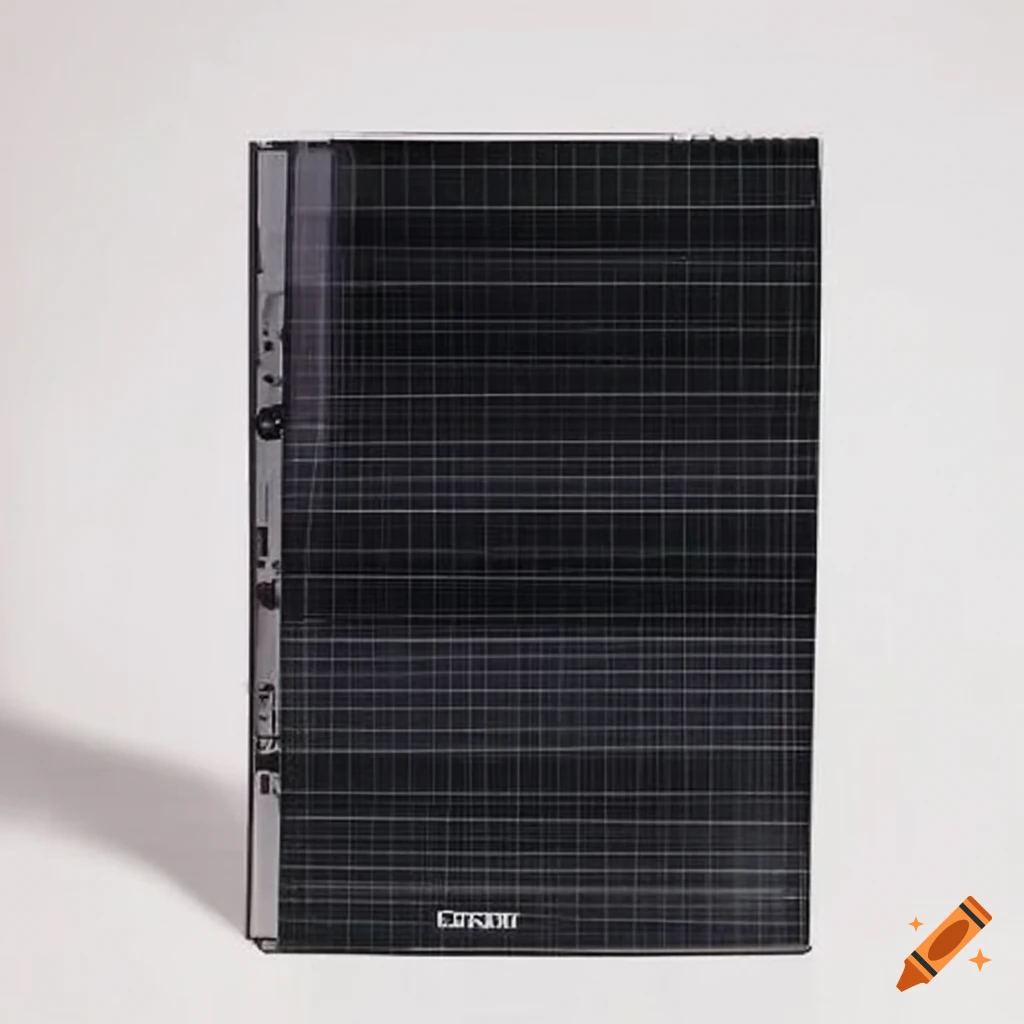 Solar cell with dimensions 1m x 1.3m