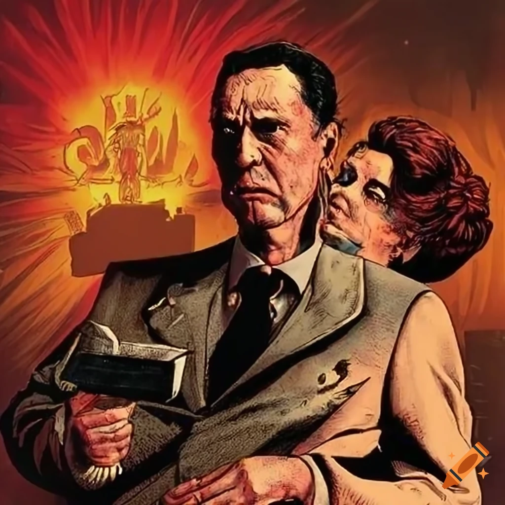 Stunning graphic novel illustration by norman rockwell on Craiyon