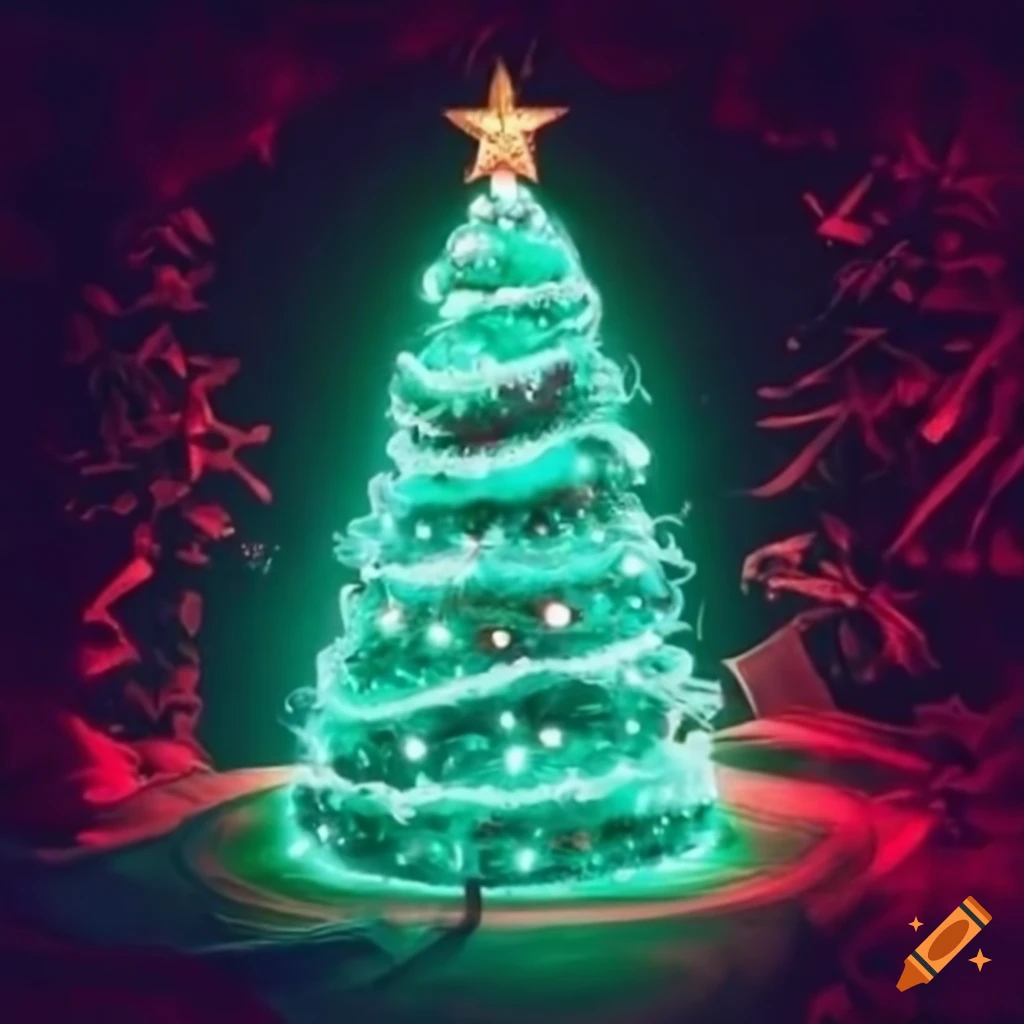 Christmas Tree For A Spotify Playlist On Craiyon christmas-tree-for-a-spotify-playlist-on-craiyon