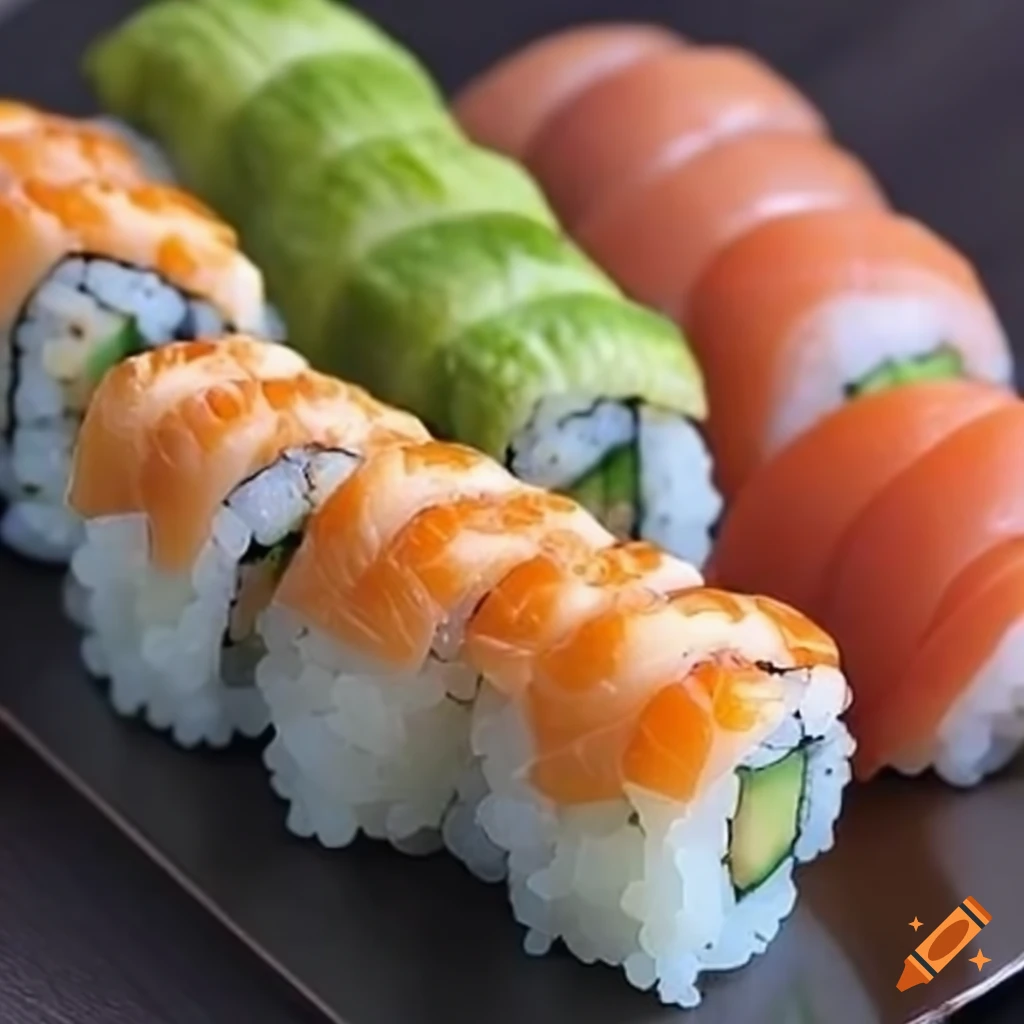 Japanese Word Sushi Derives From The Word Meaning Vinegar On Craiyon