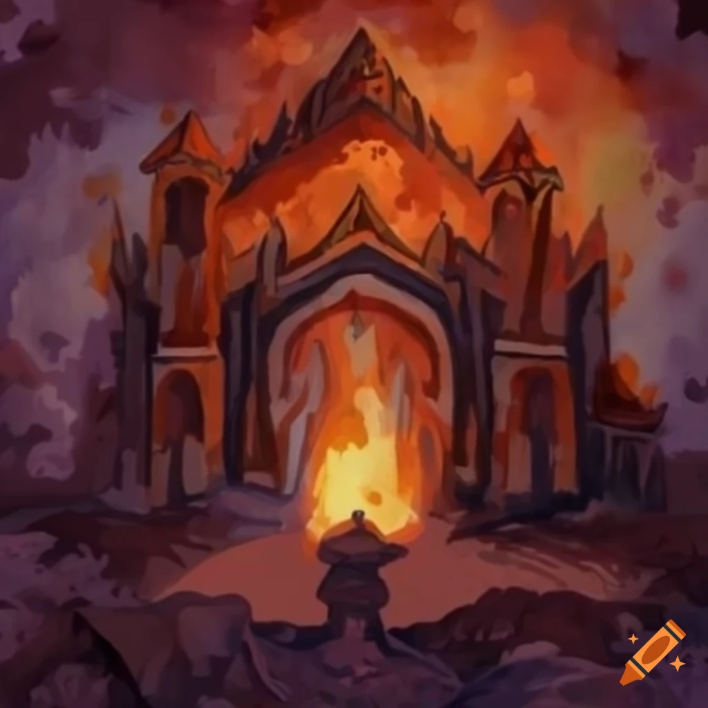 D&D 5e style cover art for the adventure: "The Mad King's Dungeon"