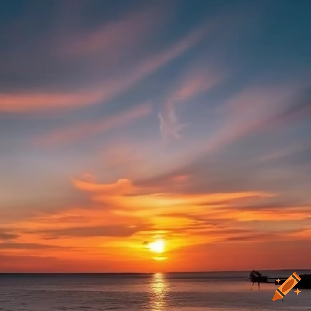 Beautiful sunset