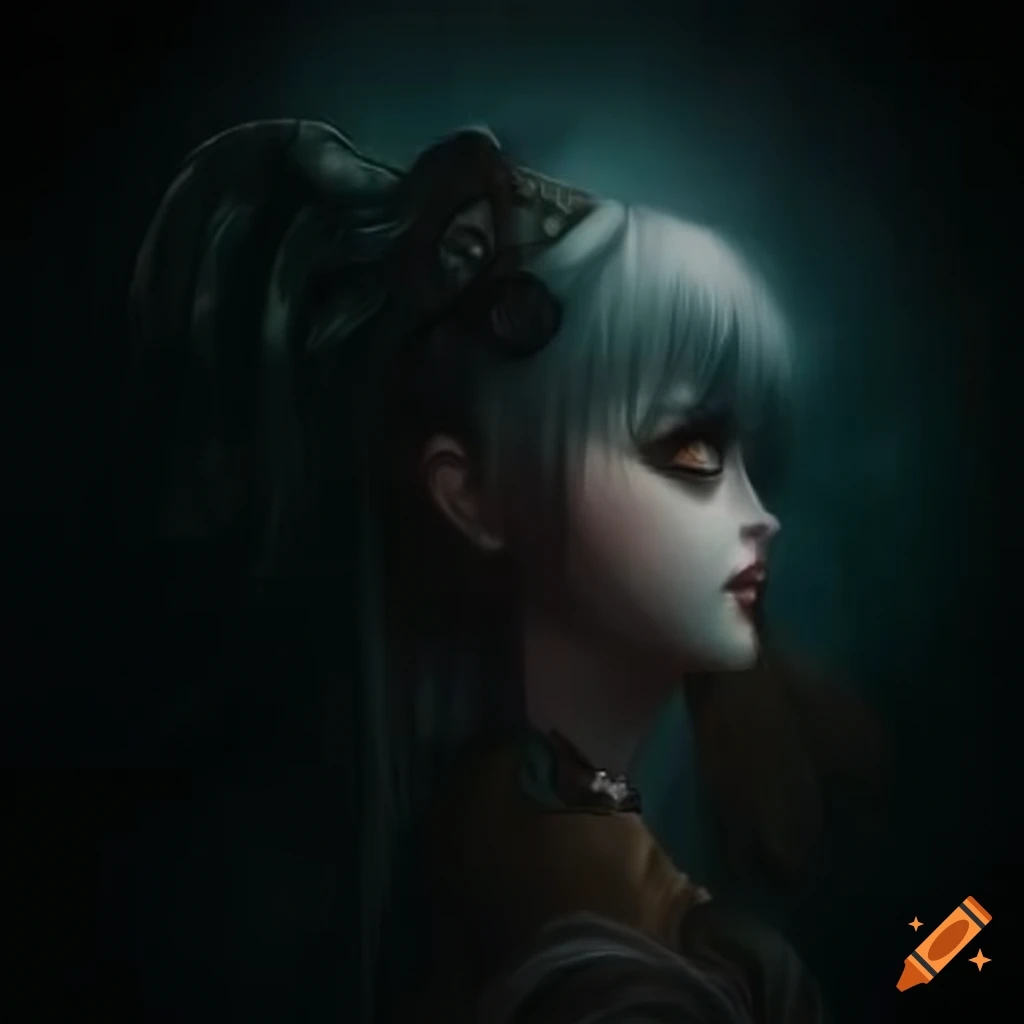 Victorian gloomy scene