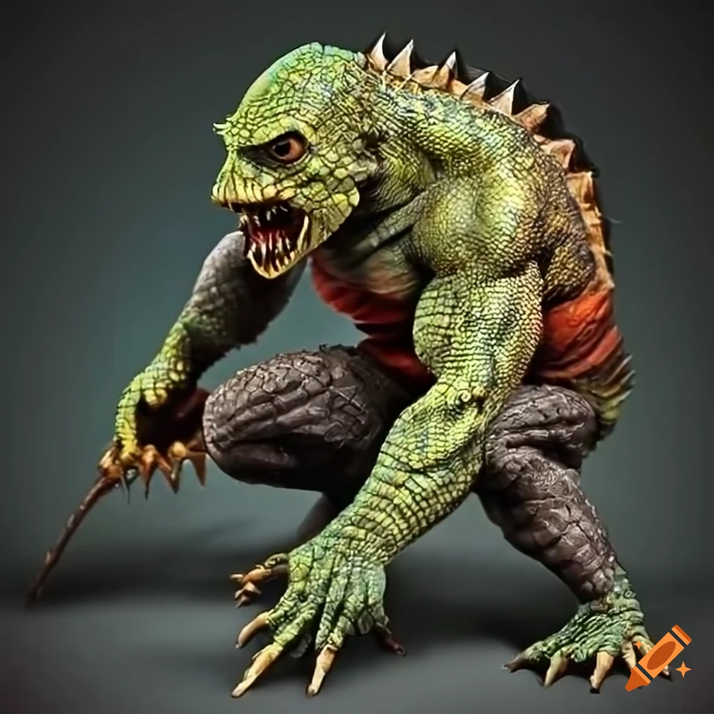Reptile man lizard brute