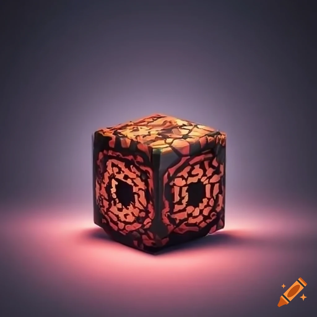 Magic cube made of rocks on Craiyon