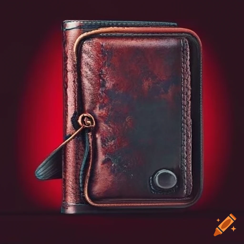 Lost wallet with an edgy background