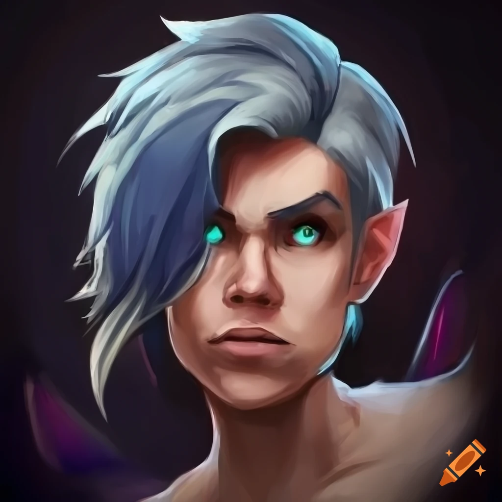 Realistic painting of val from brawlhalla game on Craiyon
