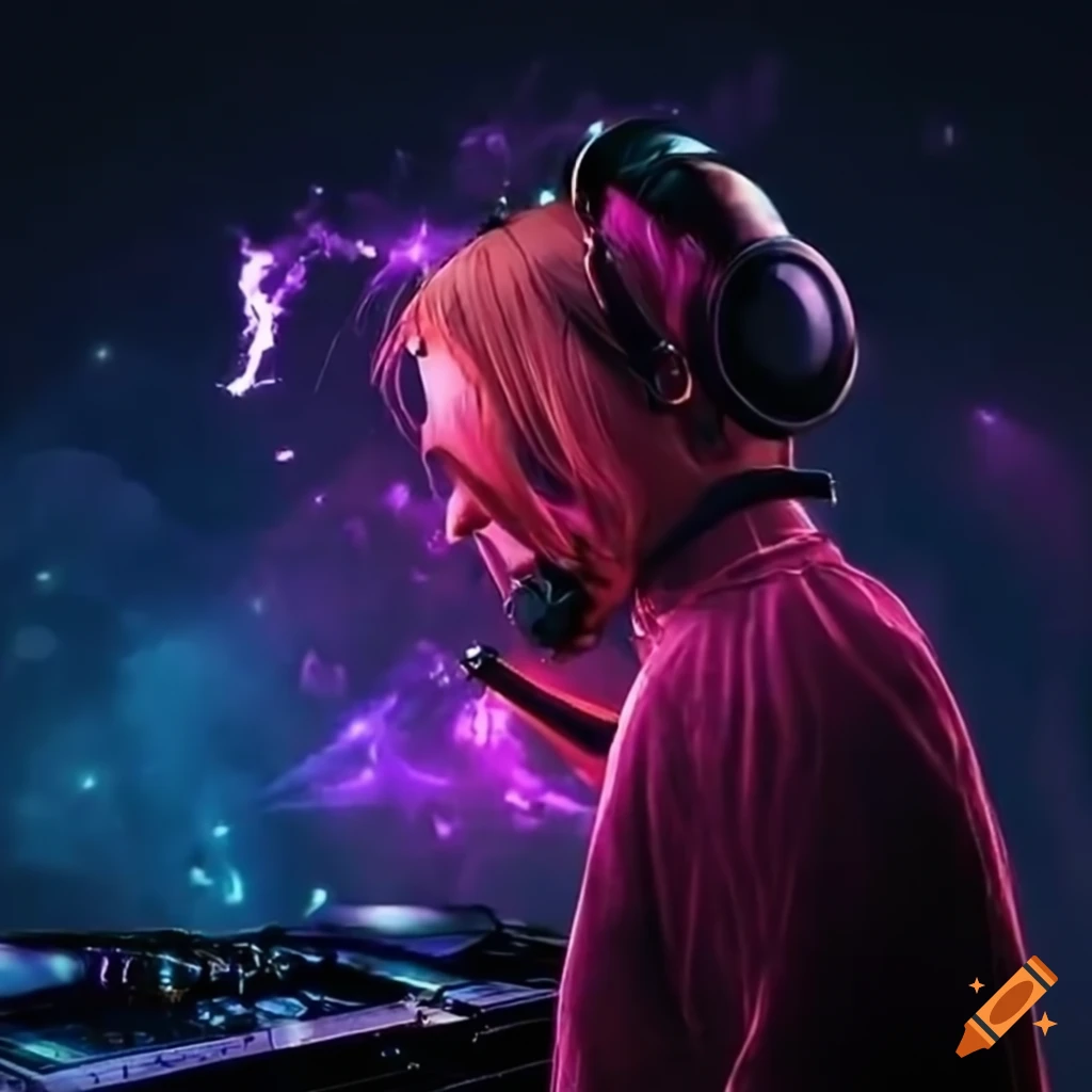 radio-station-dj-rising-to-an-astral-plane-on-craiyon