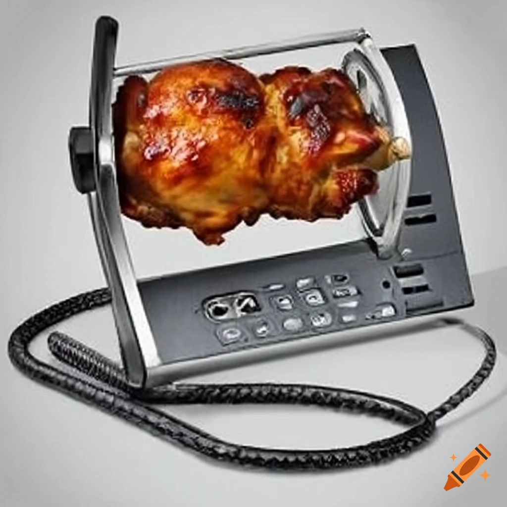 Rotisserie phone on Craiyon