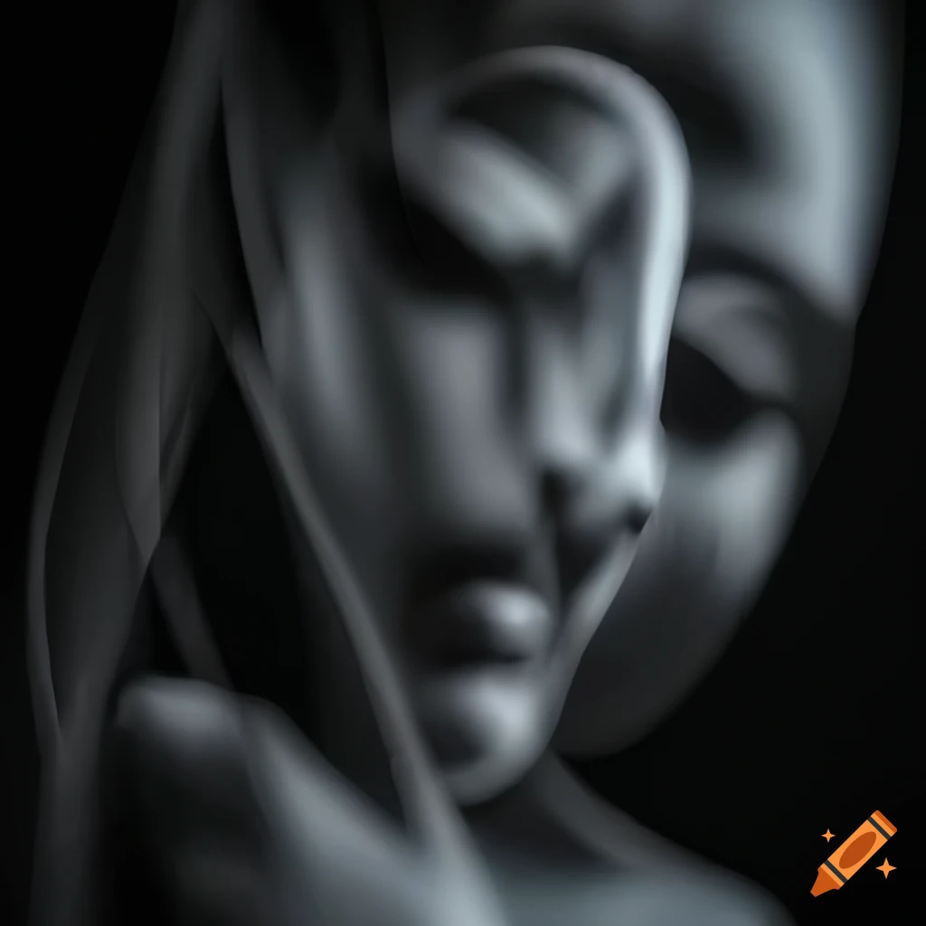 Abstract cubist artwork with a dance theme