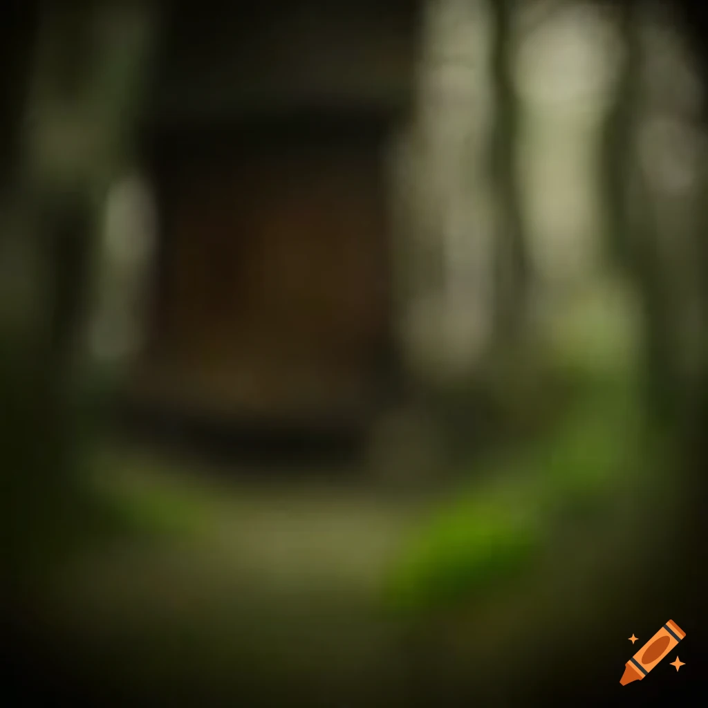 Majestic haunted house garden