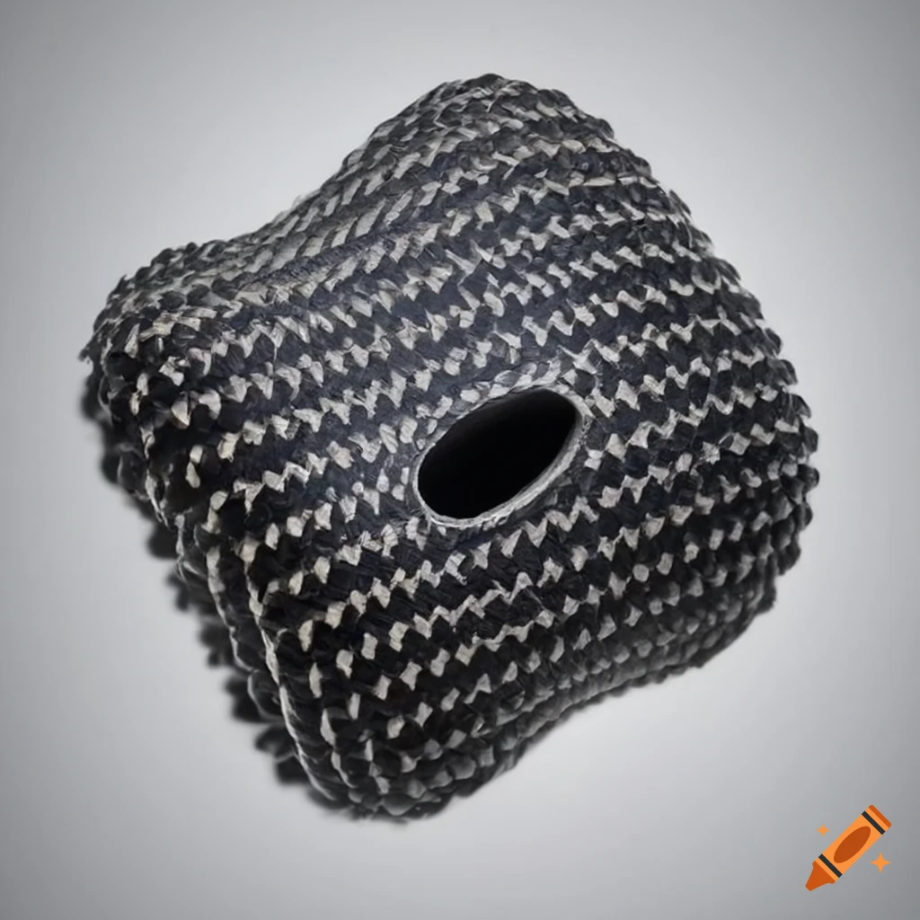 Durable dog chew toy made from kevlar and carbon fiber on Craiyon