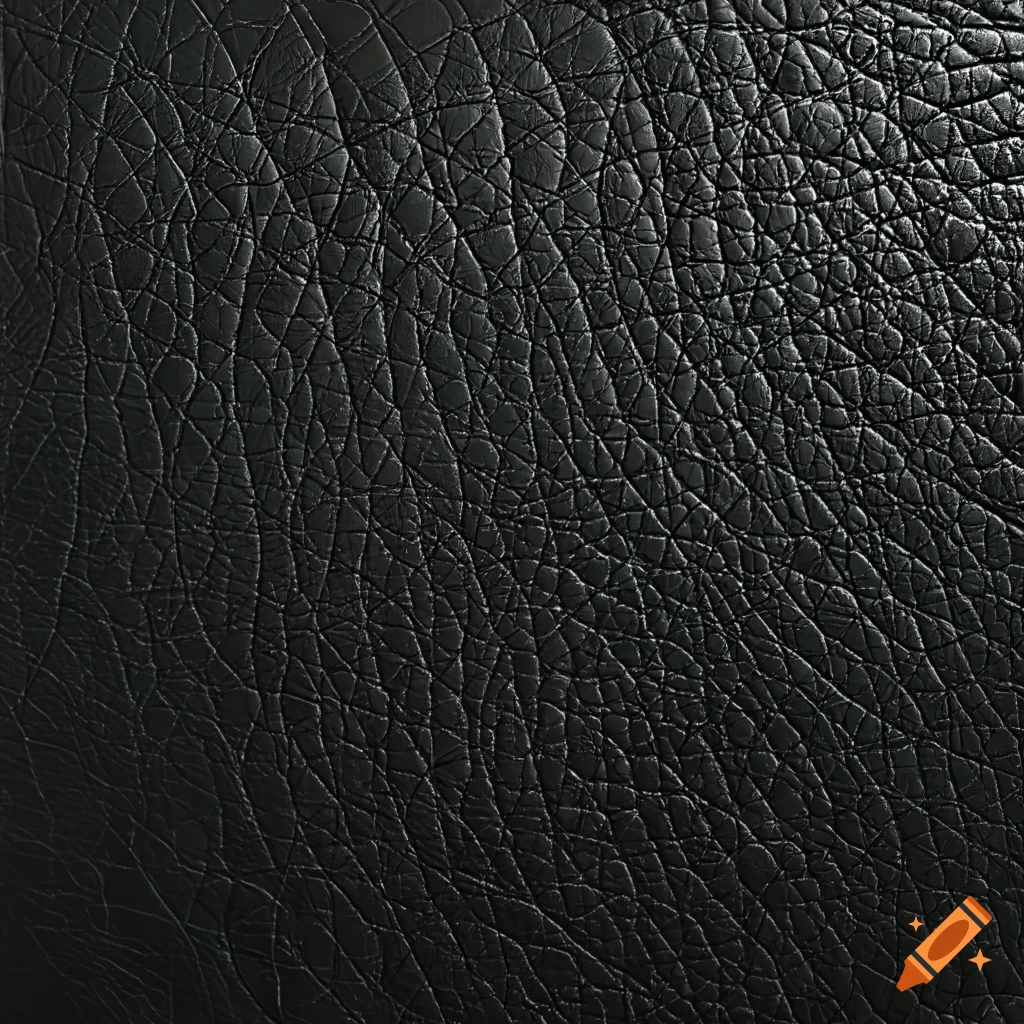Black leather texture background
