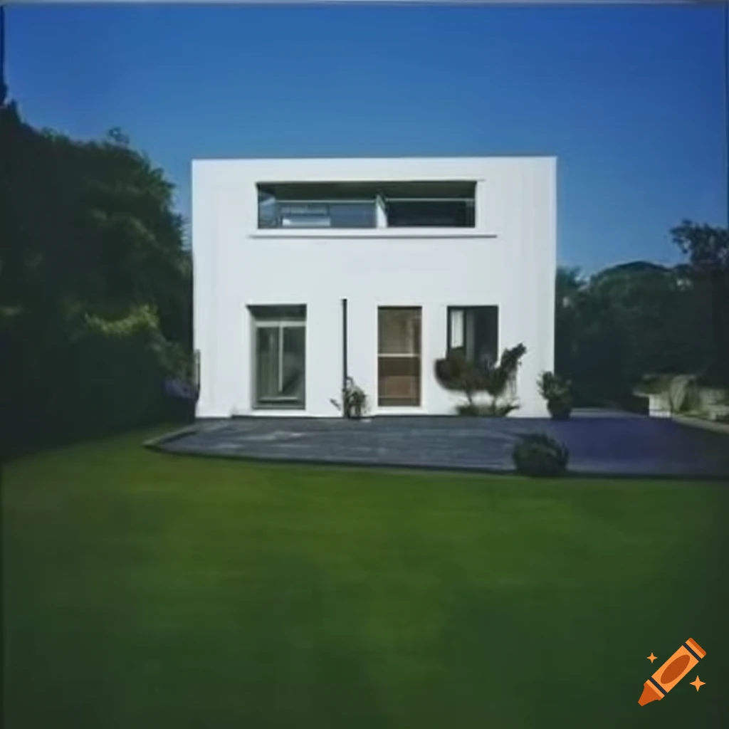 House in the style of architect peter busby on Craiyon