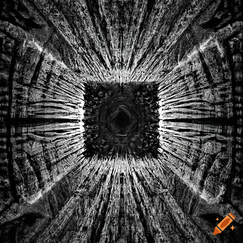 Abstract representation of 4d dimension on Craiyon