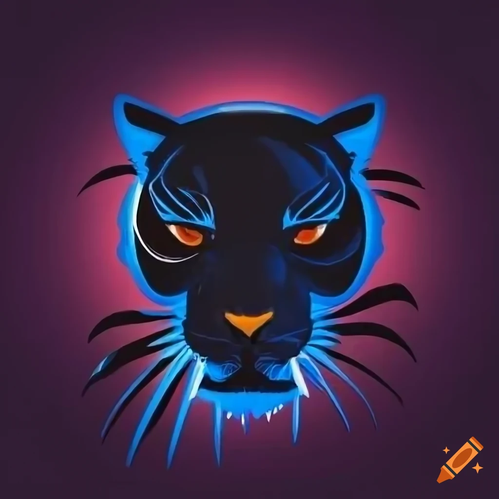 Panther jumping