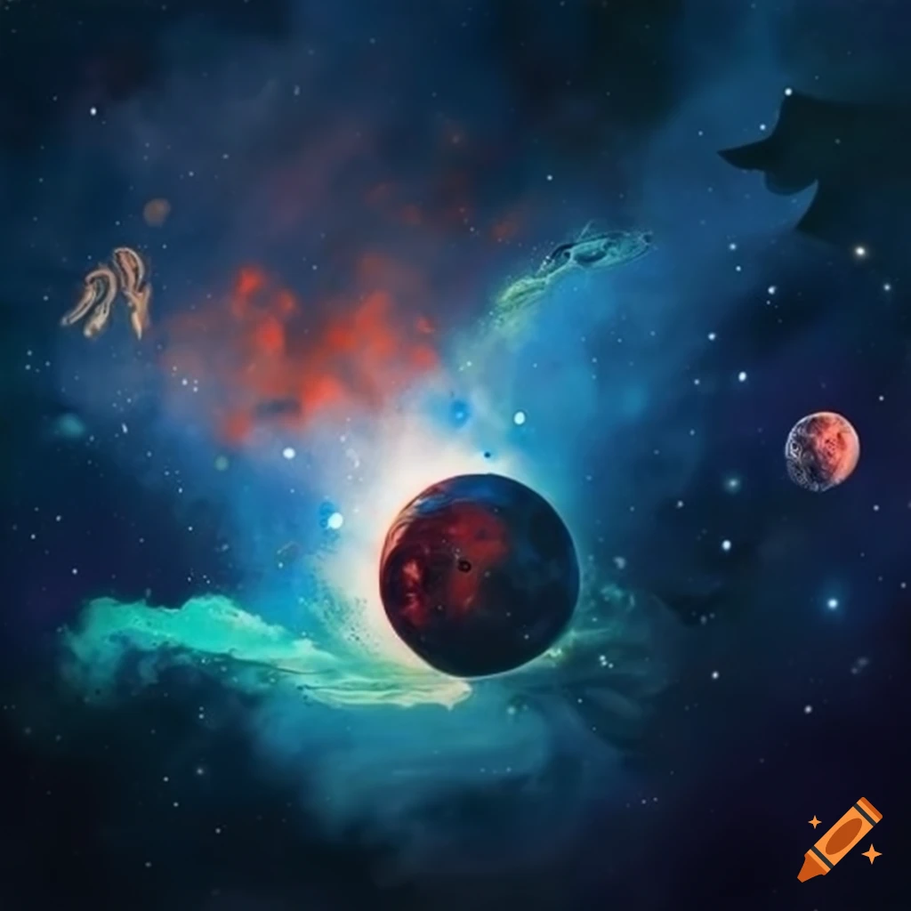 Space themed Artwork For A Creative Touch On Craiyon space-themed-artwork-for-a-creative-touch-on-craiyon