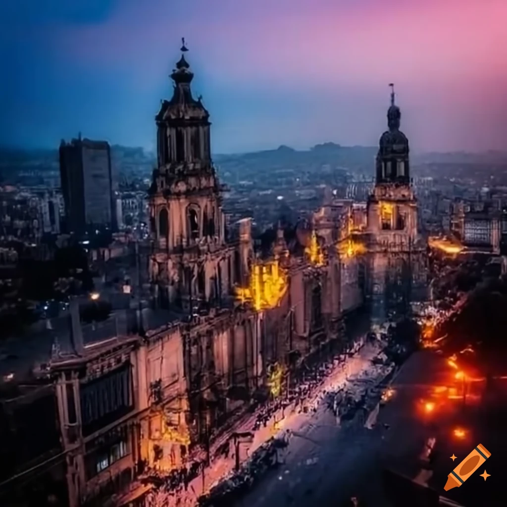 Centro de la ciudad de México con una excelente imagen urbana
