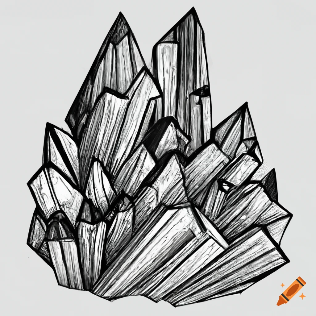 Shiny crystals