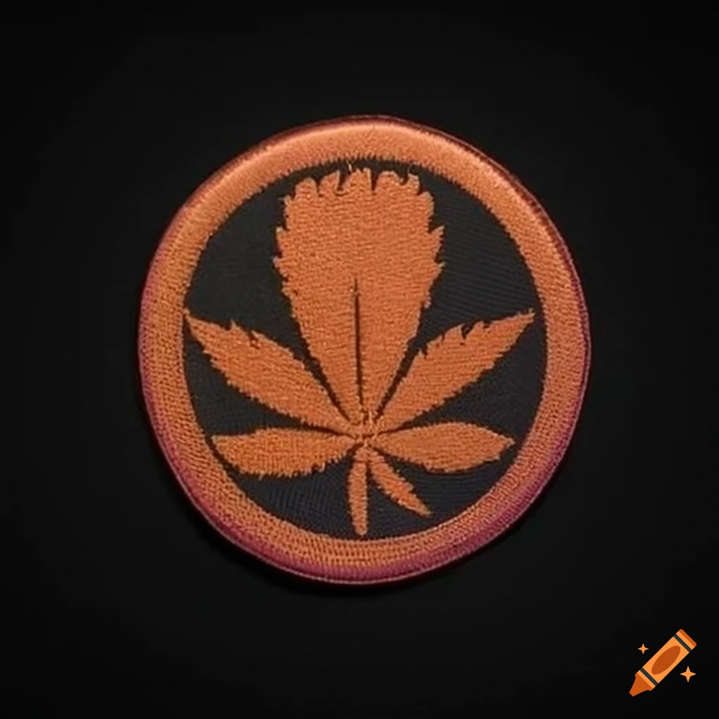 New weed logo patch