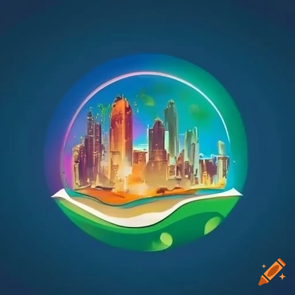 solar-city-water-park-logo-on-craiyon