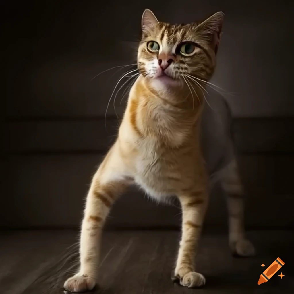 Cashew Taking A Cat For A Walk In A Hyper Realistic Style On Craiyon 