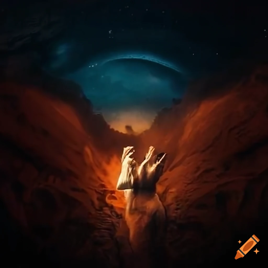 Abstract illustration of keywords on Craiyon