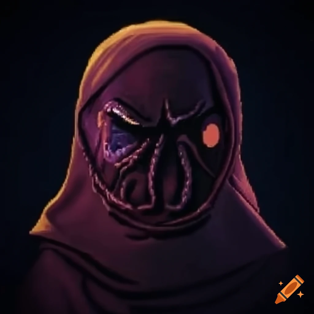 Classic video game ghost patch design