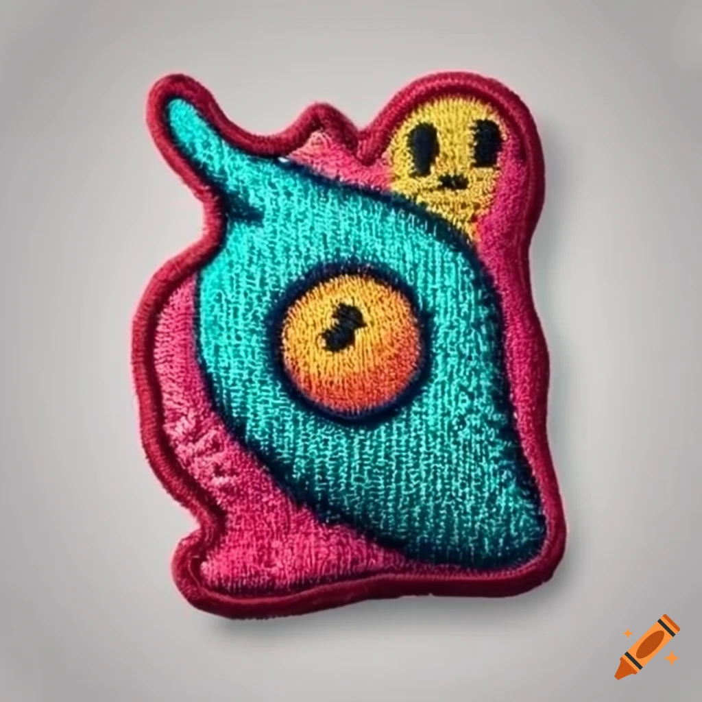 Cheerful ghost emoji patch