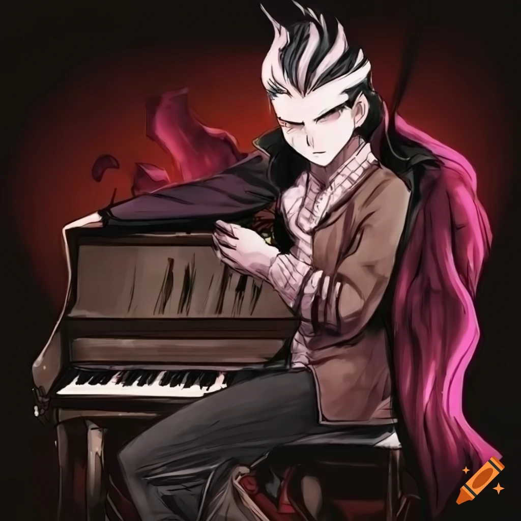 Gundham Tanaka playing a piano
