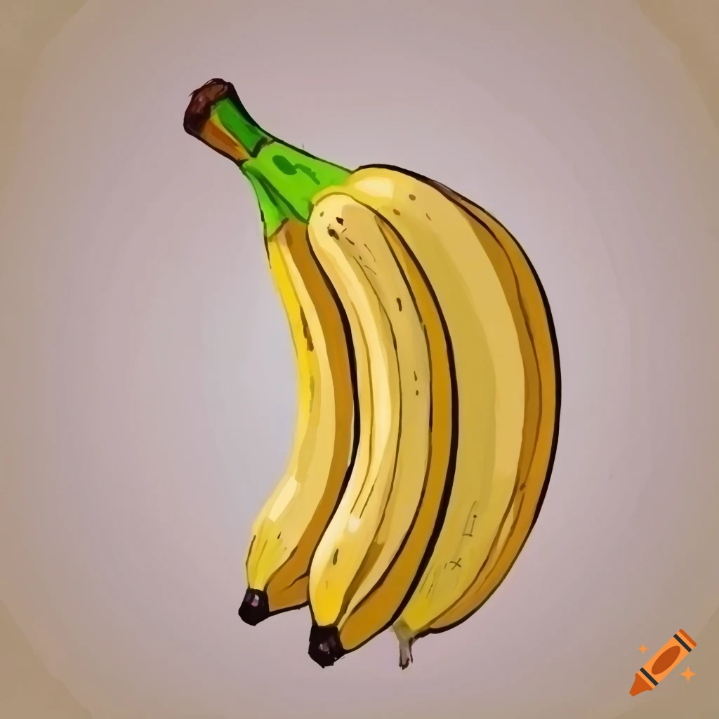 Banana Drawing Vector Art, Icons, and Graphics for Free Download