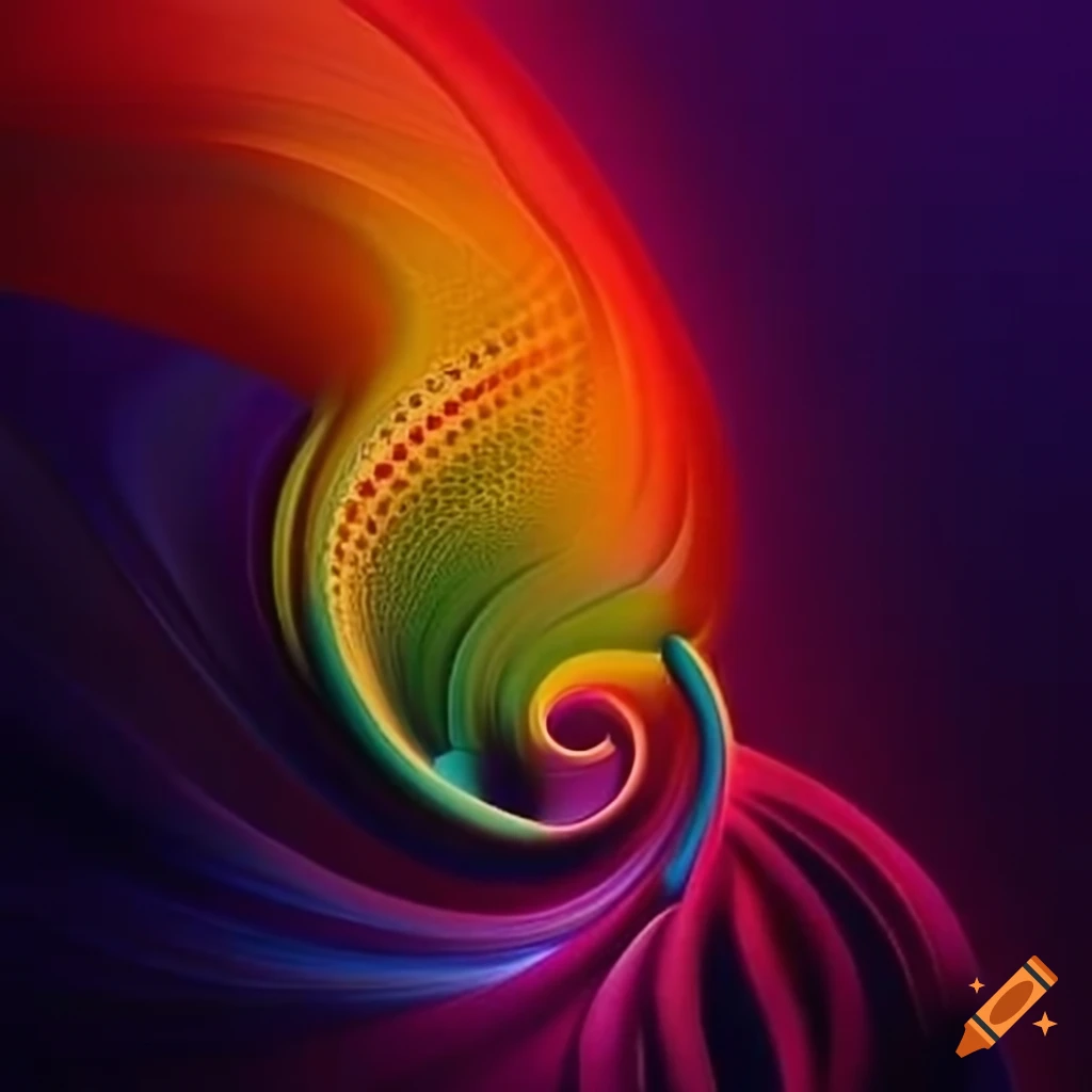 Vibrant colors abstract background