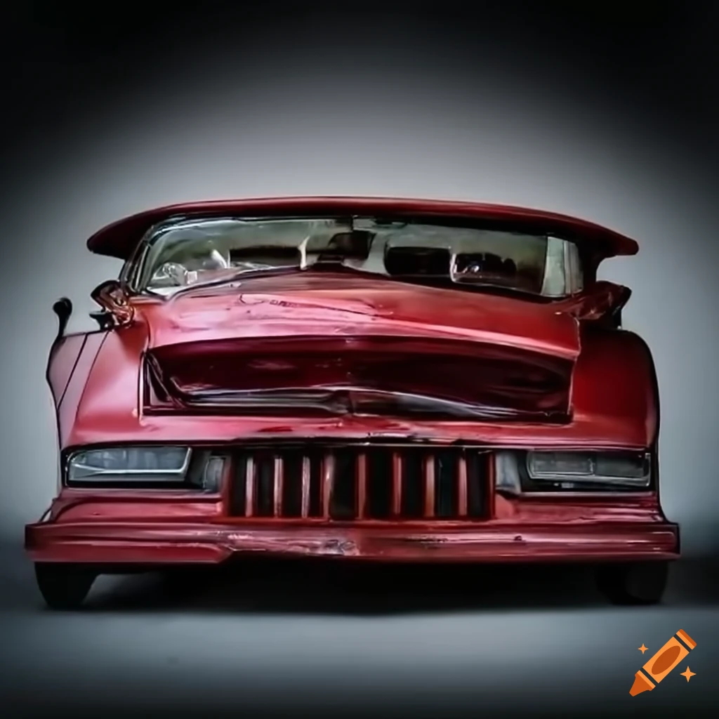 Car body repair on Craiyon