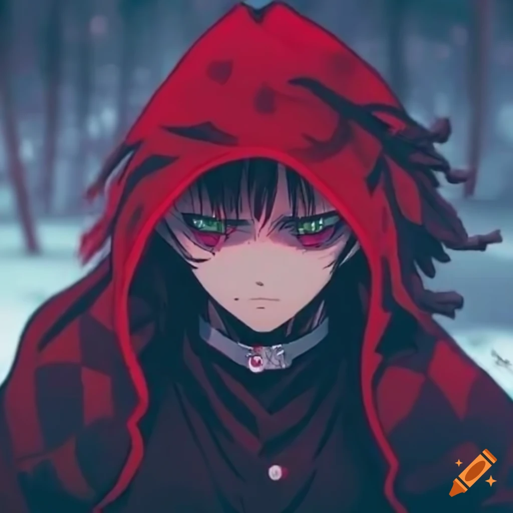 Anime guy with red hoodie holding a Best Moments sign